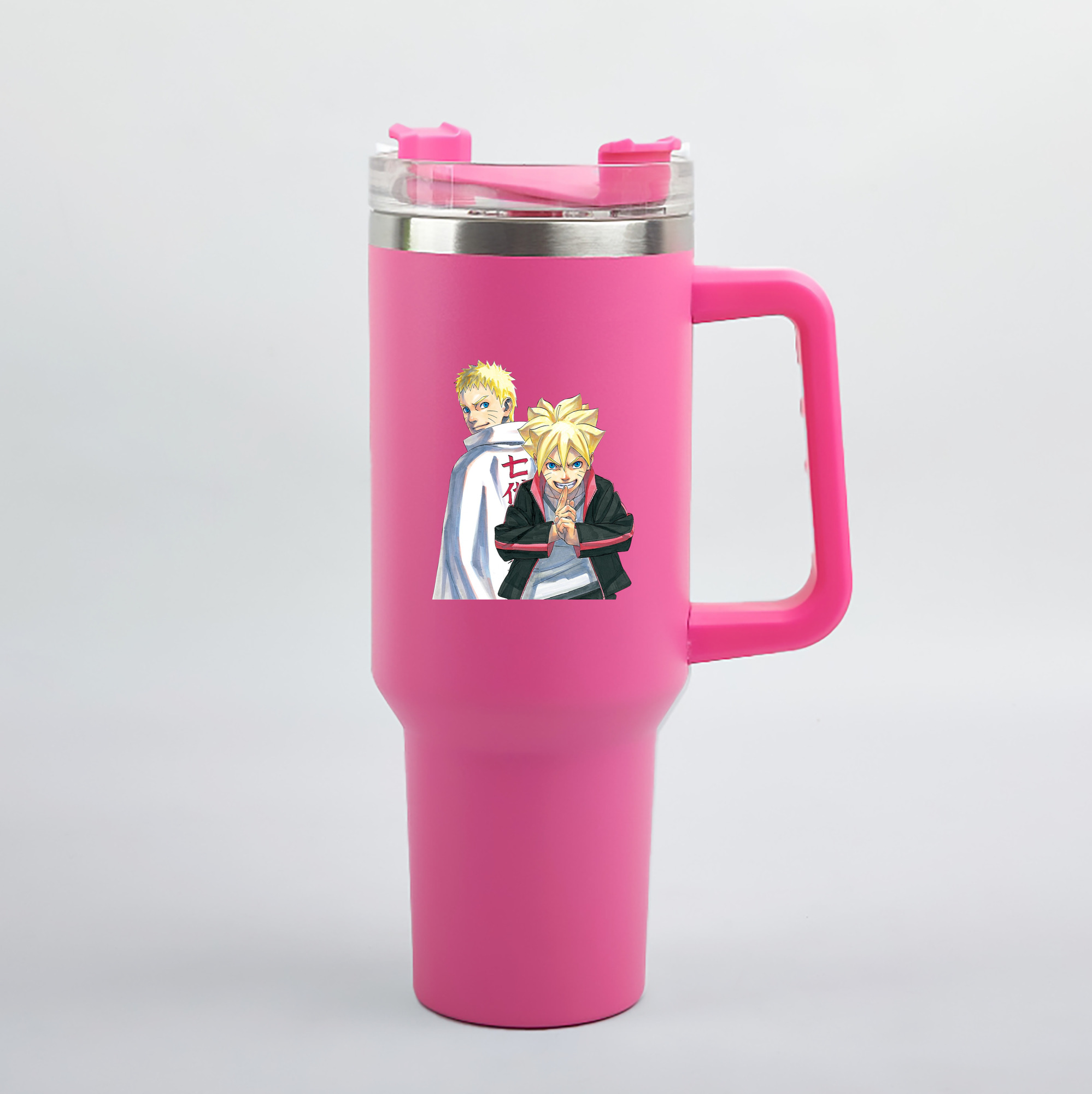（画像用） NARUTO -ナルト- うずまき ボルト Uzumaki Boruto 1200mL車用タンブラー（カラープリント）